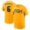 Men's Pittsburgh Pirates Rennie Stennett Gold 2023 City Connect T-Shirt