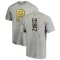 Men's Pittsburgh Pirates Shane Baz Ash Backer T-Shirt