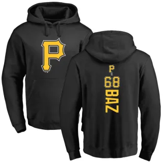 Men's Pittsburgh Pirates Shane Baz Black Backer Pullover Hoodie