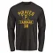 Men's Pittsburgh Pirates Trey Cabbage Black Base Runner Long Sleeve T-Shirt