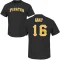 Men's Pittsburgh Pirates Tristan Gray Black Roster T-Shirt