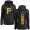 Women's Pittsburgh Pirates Barry Bonds Black Backer Pullover Hoodie