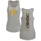 Women's Pittsburgh Pirates Billy McKinney Ash Backer Tank Top