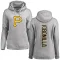 Women's Pittsburgh Pirates Bobby Bonilla Ash Backer Pullover Hoodie