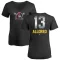 Women's Pittsburgh Pirates Cameron Alldred Black Midnight Mascot V-Neck T-Shirt