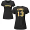 Women's Pittsburgh Pirates Cameron Alldred Black Roster T-Shirt