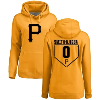 Women's Pittsburgh Pirates Canaan Smith-Njigba Gold Branded RBI Pullover Hoodie -