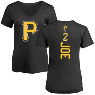 Women's Pittsburgh Pirates Connor Joe Black Backer Slim Fit T-Shirt