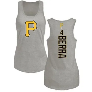 Women's Pittsburgh Pirates Dale Berra Ash Backer Tank Top