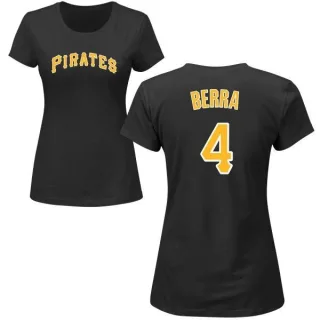 Women's Pittsburgh Pirates Dale Berra Black Roster T-Shirt