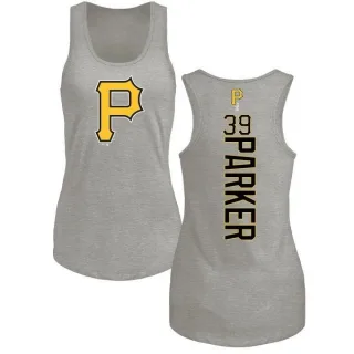 Women's Pittsburgh Pirates Dave Parker Ash Backer Tank Top