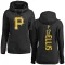 Women's Pittsburgh Pirates Dock Ellis Black Backer Pullover Hoodie