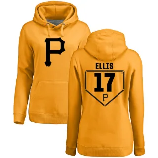 Women's Pittsburgh Pirates Dock Ellis Gold Branded RBI Pullover Hoodie -