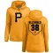 Women's Pittsburgh Pirates Edward Olivares Gold Branded RBI Pullover Hoodie -