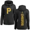 Women's Pittsburgh Pirates Jake Woodford Black Backer Pullover Hoodie