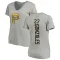 Women's Pittsburgh Pirates Marco Gonzales Ash Backer Slim Fit T-Shirt