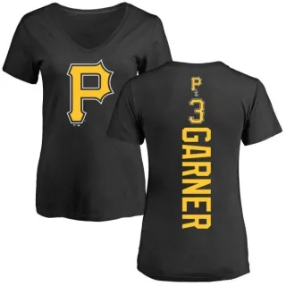 Women's Pittsburgh Pirates Phil Garner Black Backer Slim Fit T-Shirt