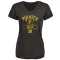 Women's Pittsburgh Pirates Thomas Hatch Black Base Runner T-Shirt