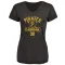 Women's Pittsburgh Pirates Trey Cabbage Black Base Runner T-Shirt