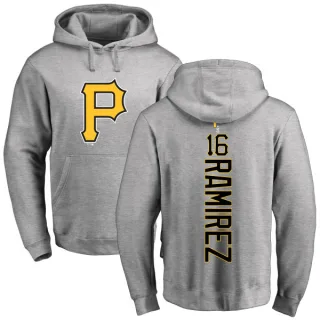 Youth Pittsburgh Pirates Aramis Ramirez Ash Backer Pullover Hoodie