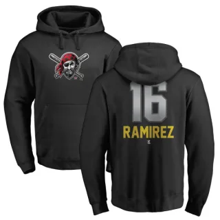 Youth Pittsburgh Pirates Aramis Ramirez Black Branded Midnight Mascot Pullover Hoodie -