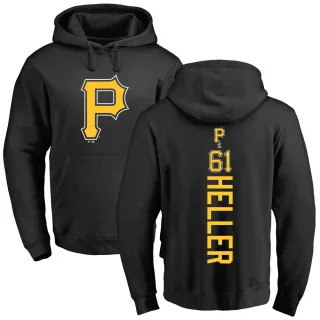 Youth Pittsburgh Pirates Ben Heller Black Backer Pullover Hoodie