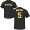 Youth Pittsburgh Pirates Bill Madlock Black Roster T-Shirt