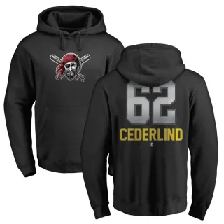 Youth Pittsburgh Pirates Blake Cederlind Black Branded Midnight Mascot Pullover Hoodie -