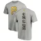 Youth Pittsburgh Pirates Bryan De La Cruz Ash Backer T-Shirt