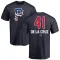 Youth Pittsburgh Pirates Bryan De La Cruz Navy Name and Number Banner Wave T-Shirt