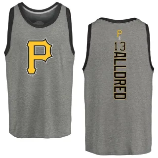 Youth Pittsburgh Pirates Cameron Alldred Ash Backer Tank Top