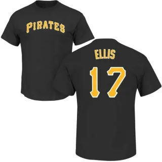 Youth Pittsburgh Pirates Dock Ellis Black Roster T-Shirt