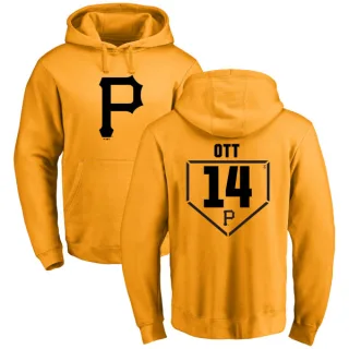 Youth Pittsburgh Pirates Ed Ott Gold Branded RBI Pullover Hoodie -