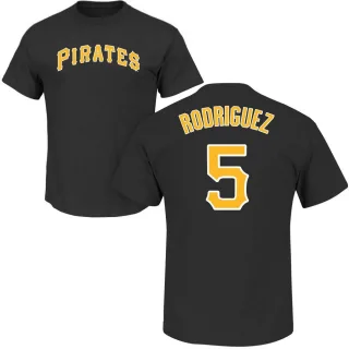 Youth Pittsburgh Pirates Endy Rodriguez Black Roster T-Shirt