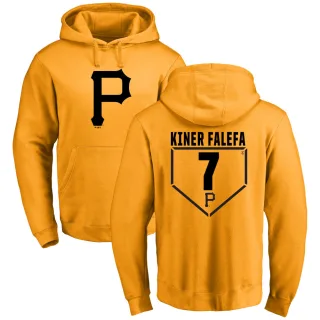 Youth Pittsburgh Pirates Isiah Kiner-Falefa Gold Branded RBI Pullover Hoodie -