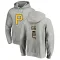 Youth Pittsburgh Pirates Jackson Wolf Ash Backer Pullover Hoodie