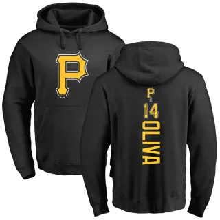 Youth Pittsburgh Pirates Jared Oliva Black Backer Pullover Hoodie