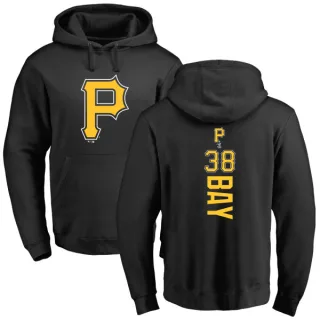 Youth Pittsburgh Pirates Jason Bay Black Backer Pullover Hoodie