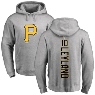 Youth Pittsburgh Pirates Jim Leyland Ash Backer Pullover Hoodie