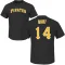 Youth Pittsburgh Pirates Joey Bart Black Roster T-Shirt