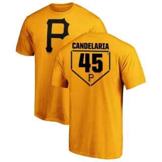 Youth Pittsburgh Pirates John Candelaria Gold RBI T-Shirt