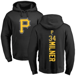 Youth Pittsburgh Pirates John Milner Black Backer Pullover Hoodie