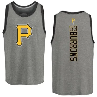 Youth Pittsburgh Pirates Mike Burrows Ash Backer Tank Top