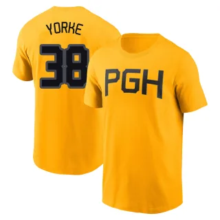 Youth Pittsburgh Pirates Nick Yorke Gold 2023 City Connect T-Shirt