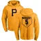 Youth Pittsburgh Pirates Travis Swaggerty Gold Branded RBI Pullover Hoodie -