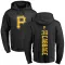 Youth Pittsburgh Pirates Trey Cabbage Black Backer Pullover Hoodie