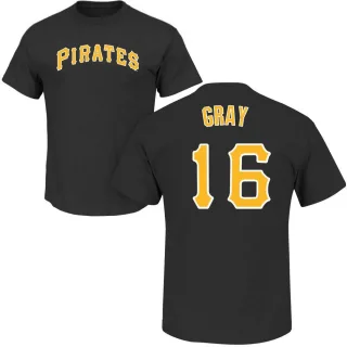 Youth Pittsburgh Pirates Tristan Gray Black Roster T-Shirt