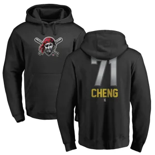 Youth Pittsburgh Pirates Tsung-Che Cheng Black Branded Midnight Mascot Pullover Hoodie -